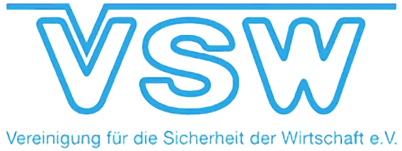 Vereinigung für die Sicherheit der Wirtschaft e.V. (VSW) Logo